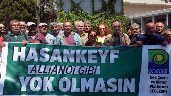 Çevrecilerden İzmir de çağrı: Hasankeyf, Allianoi gibi yok olmasın