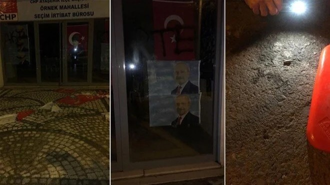 CHP Ataşehir binasına saldırı!