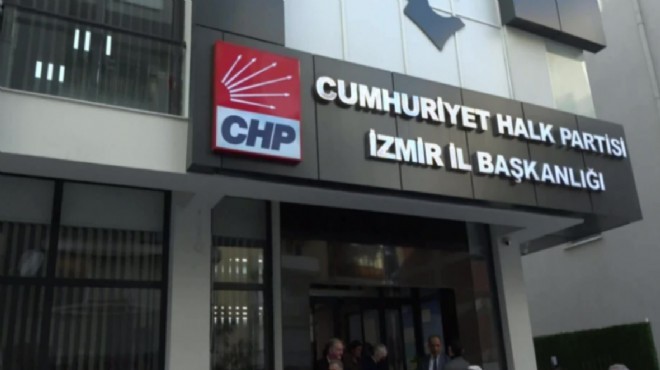 CHP İzmir de il başkanlığına ilk aday!