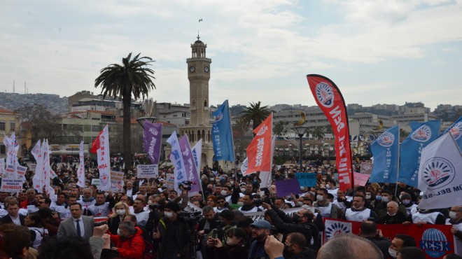 CHP İzmir den  TİS  ve  zimmet  isyanı!