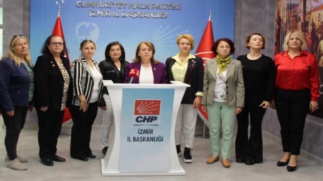 CHP İzmir İl Kadın Kolları’ndan ‘İstanbul Sözleşmesi’ açıklaması