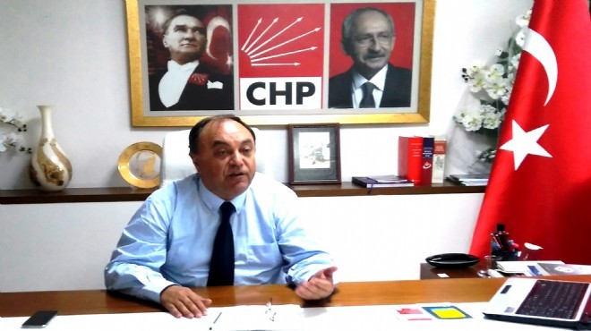 CHP İzmir’in patronu  adamlık  tartışması için ne dedi?