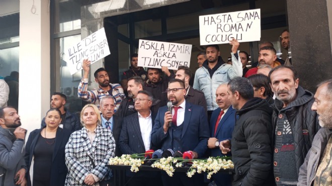 CHP İzmir önünde ‘faşist başkan istemiyoruz’ eylemi!