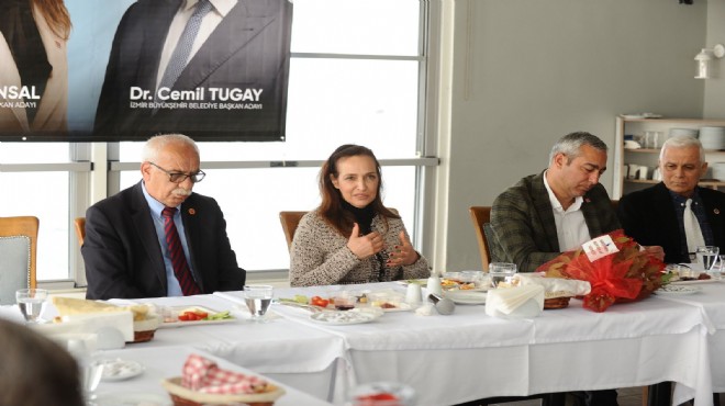 CHP Karşıyaka adayı İşçimenler den  muhtar  vurgusu: Beraber yöneteceğiz!