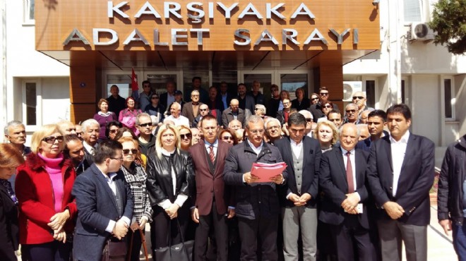 CHP Karşıyaka dan hükümete suç duyurusu