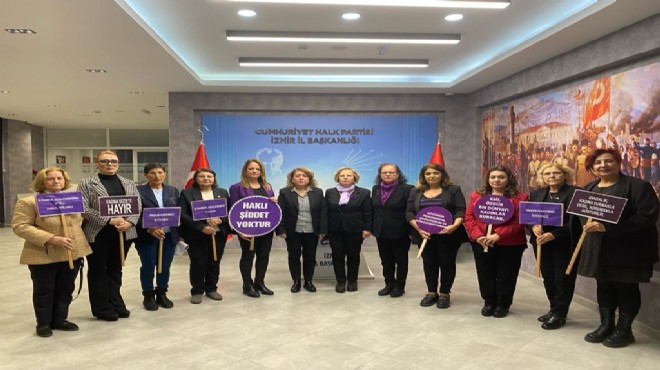 CHP li Kadınlardan şiddet tepkisi