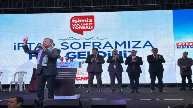 CHP Lideri Özel: Ayrancılar a verilen sözler tutulmamış!