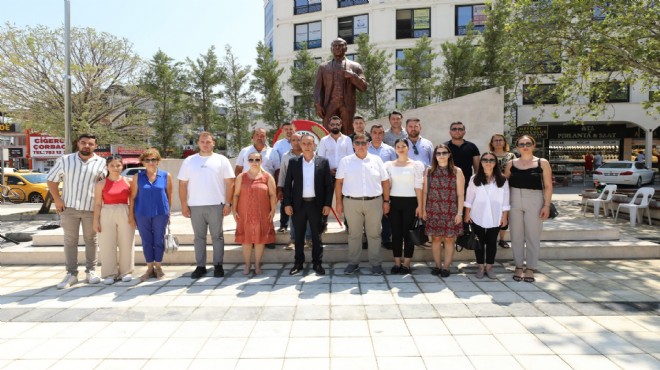 CHP Menderes te devir-teslim günü