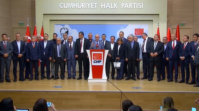 CHP nin 55 İl Başkanından Kılıçdaroğlu na destek!