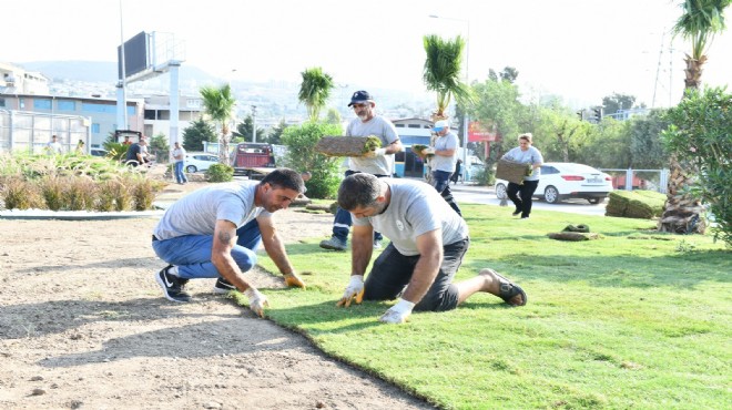 Çiğli Belediyesi den yeşillendirme hamlesi