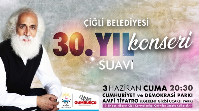 Çiğli Belediyesi’nde 30. yıl coşkusu