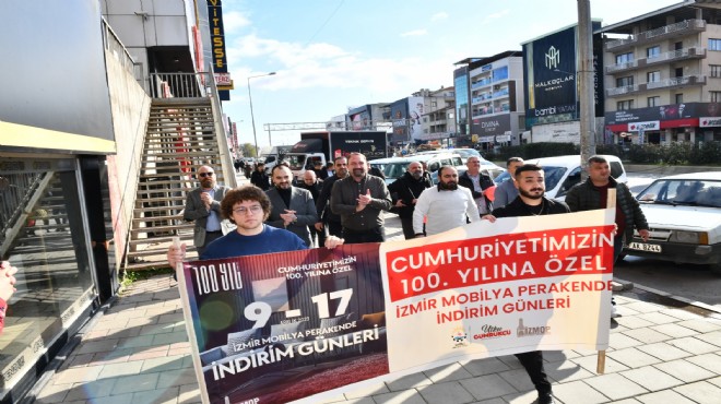 Çiğli Belediyesi nden mobilya indirim günlerine destek