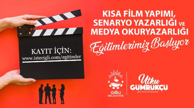 Çiğli de medya ve sinema eğitimleri!