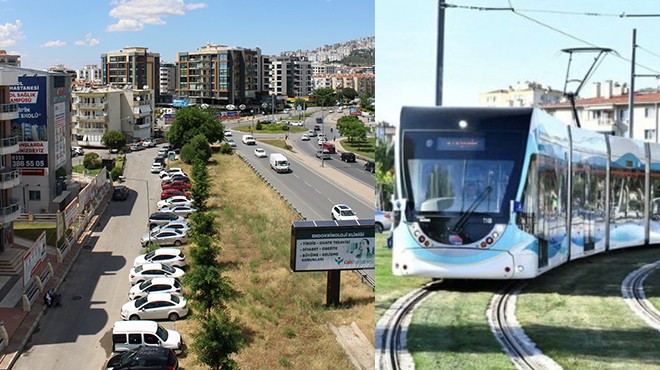 Çiğli’de sökülecek ağaçlar tramvay gelince dikilecek