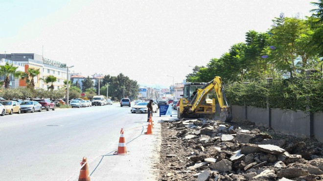 Çiğli de üst yapı çalışmaları tam gaz!