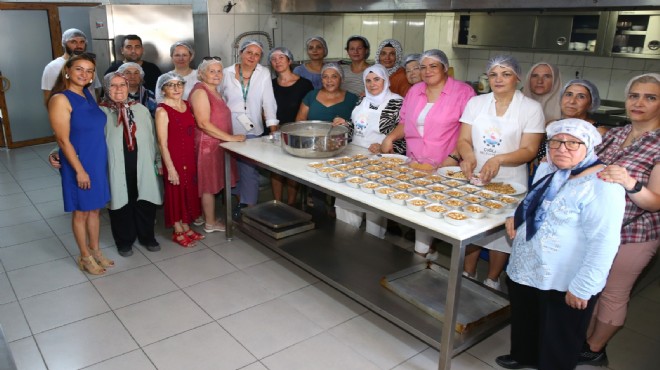 Çiğlili kadınlar Aşure Atölyesi nde buluştu