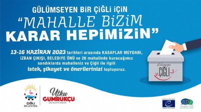 Çiğlililer sandık başına gidiyor