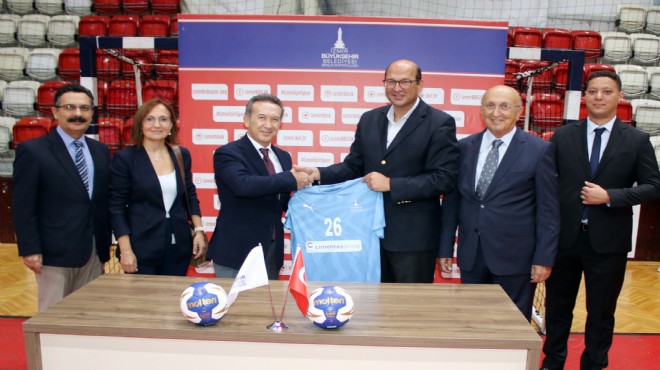 Çimentaş, İzmir Büyükşehir Belediyespor a sponsor oldu