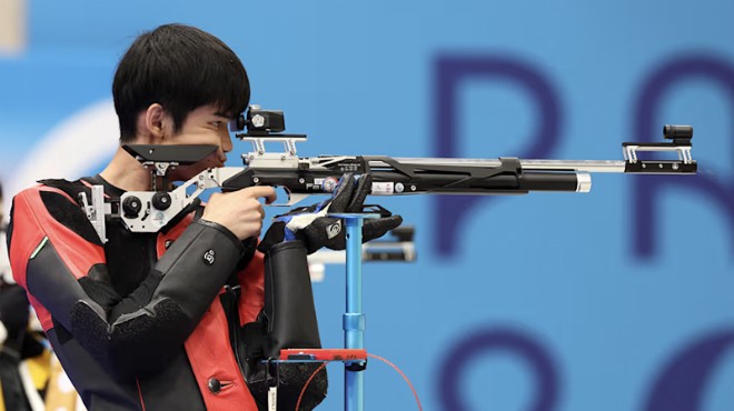 Çinli atıcıdan olimpiyat rekoru