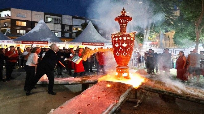 Çömlek Festivali ne görkemli açılış!