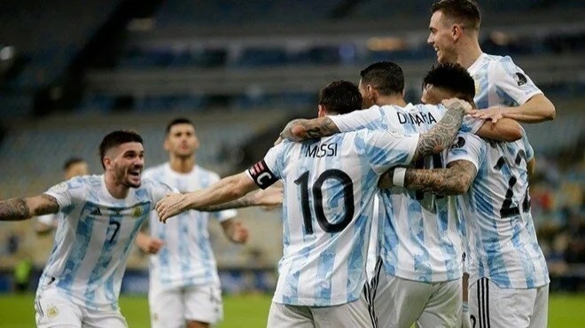 Copa America da zafer Arjantin in
