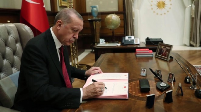 Cumhurbaşkanı Erdoğan 5 ismi görevden aldı