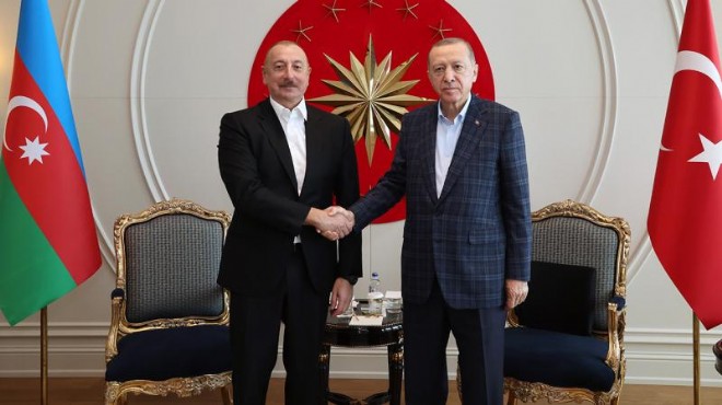 Cumhurbaşkanı Erdoğan Aliyev ile görüştü