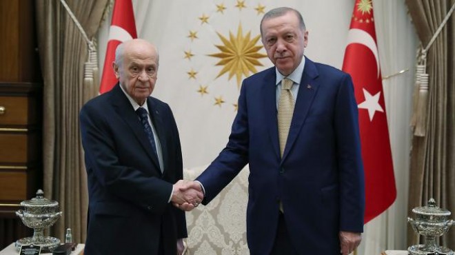 Cumhurbaşkanı Erdoğan, Bahçeli ile görüştü