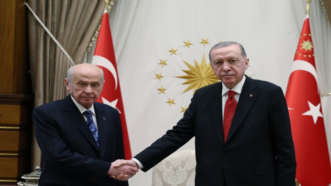 Cumhurbaşkanı Erdoğan, Bahçeli ile görüştü