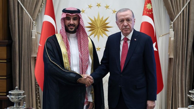 Cumhurbaşkanı Erdoğan, bin Selman ı kabul etti