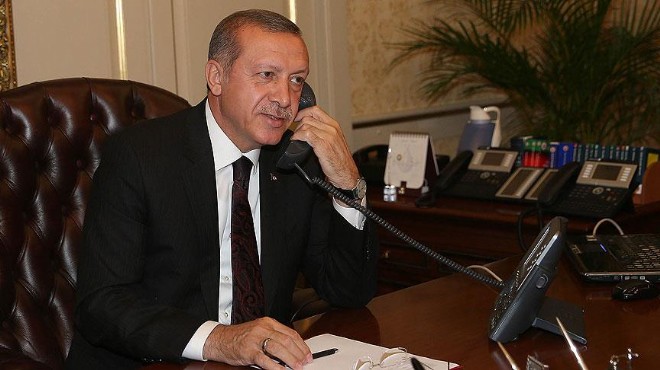 Erdoğan dan Macron a tebrik telefonu