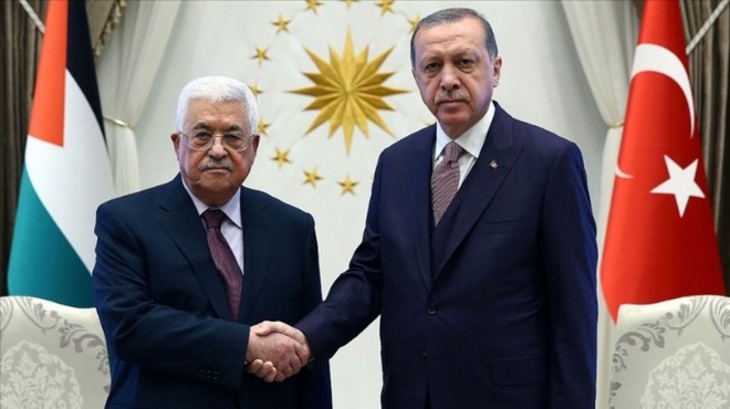 Cumhurbaşkanı Erdoğan Filistin lideriyle görüştü