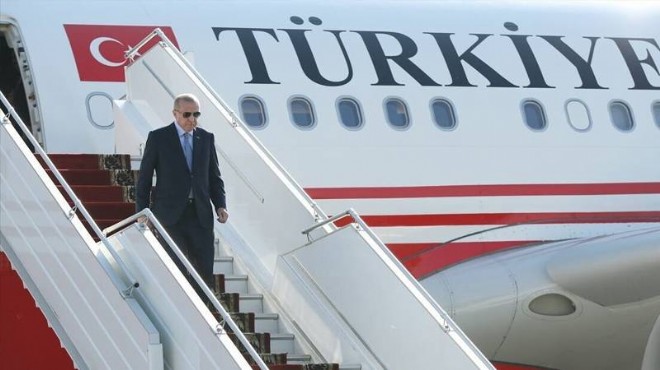 Cumhurbaşkanı Erdoğan, Kazakistan a gitti