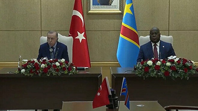 Cumhurbaşkanı Erdoğan Kongo da: 100 bin aşı getirdim