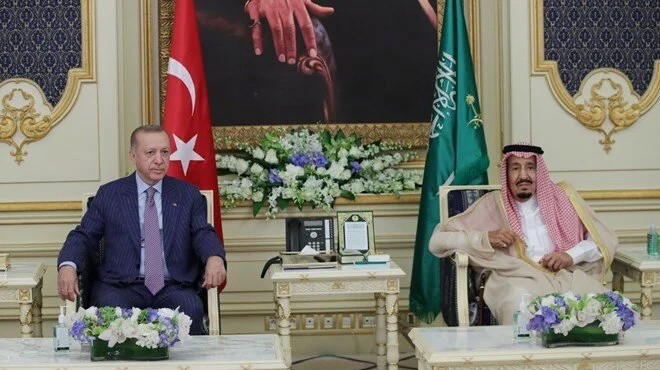 Cumhurbaşkanı Erdoğan Suudi Arabistan da