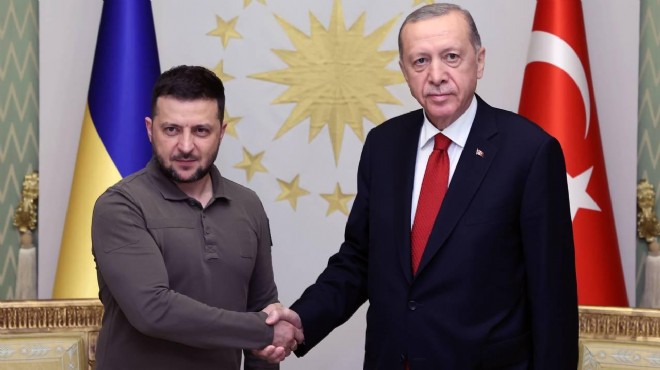 Cumhurbaşkanı Erdoğan Zelenskiy ile görüştü