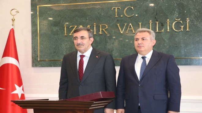 Cevdet Yılmaz dan İzmir Valiliği ne ziyaret