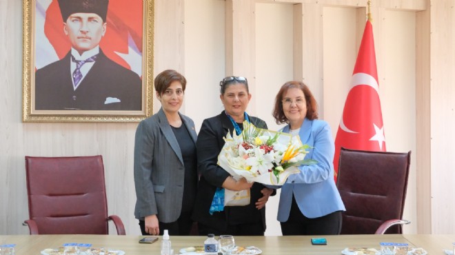 Cumhuriyet Halk Partili kadınlardan Başkan Çerçioğlu na ziyaret