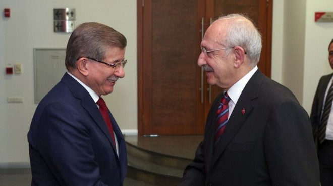 Davutoğlu ile Kılıçdaroğlu bir araya geldi