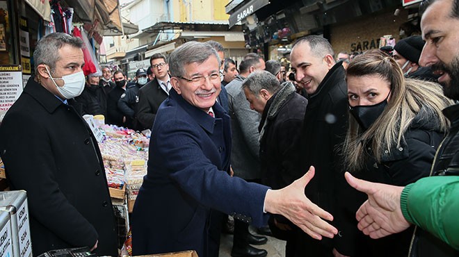 Davutoğlu, İzmir de STK ve esnaf temsilcileriyle buluştu