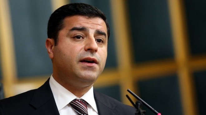 Demirtaş tan  dokunulmazlık  resti!