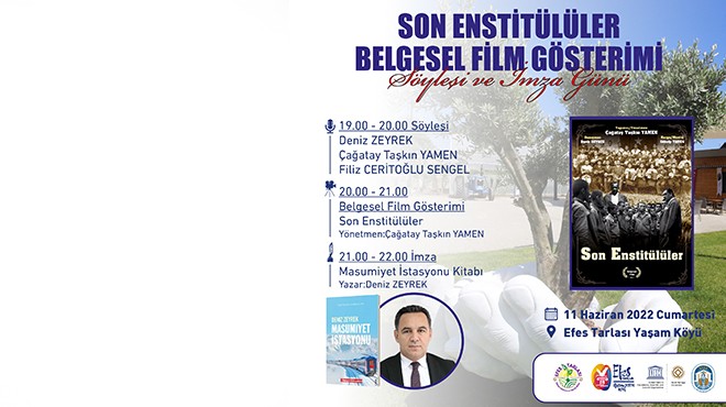 Deniz Zeyrek Efes Tarlası Yaşam Köyü ne geliyor