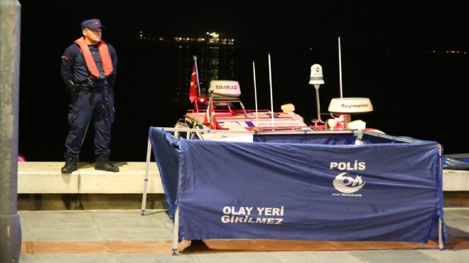İzmir Körfezi nde  bidonlu  intihar!