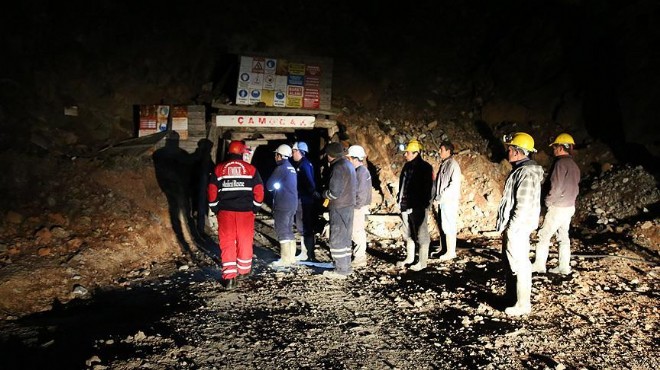 Denizli de maden ocağında göçük: 1 işçi mahsur