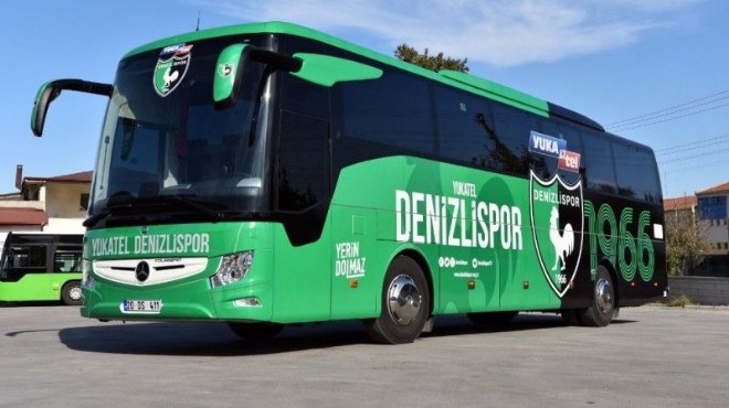 Denizlispor da şok... Otobüs internette satışta!