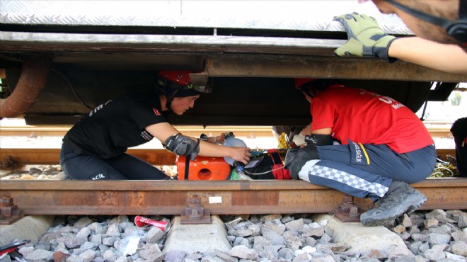 Deprem, yangın ve tahliye tatbikatı yapıldı