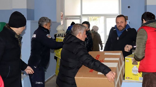 Deprem yardımlarını çaldığı iddia edilen dört personel açığa alındı