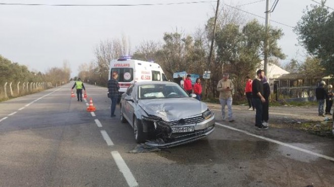 Depremzede aile kaza yaptı: 4 yaralı