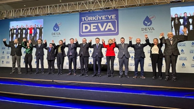 DEVA Partisi İzmir’de 18 adayını açıkladı