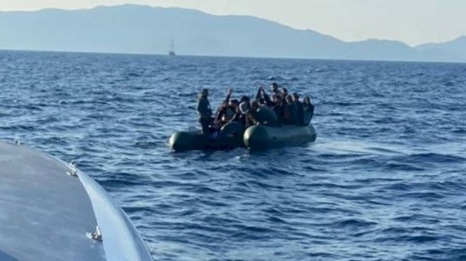 Didim de 51 düzensiz göçmen kurtarıldı